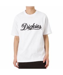 MAC HOUSE(men)(マックハウス（メンズ）)/Dickies ディッキーズ ロゴプリント半袖Tシャツ 2278－1434/ホワイト