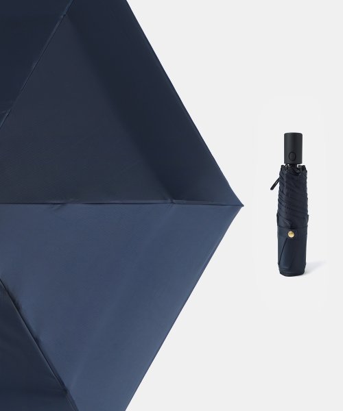 SAISON DE PAPILLON(セゾン ド パピヨン)/晴雨兼用折りたたみ傘【紫外線99％カット】/ネイビー