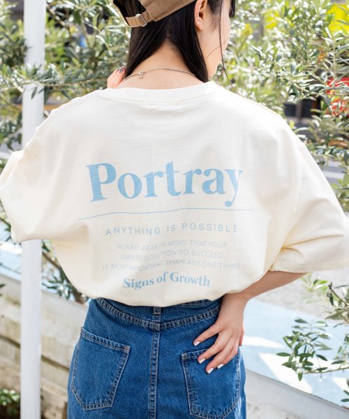 Web限定 バックプリントロゴオーバーサイズ半袖tシャツ ウィゴー Wego Magaseek