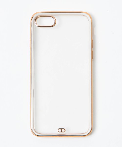 メタリックフレームiphoneケース ホワイト ウィゴー Wego Magaseek