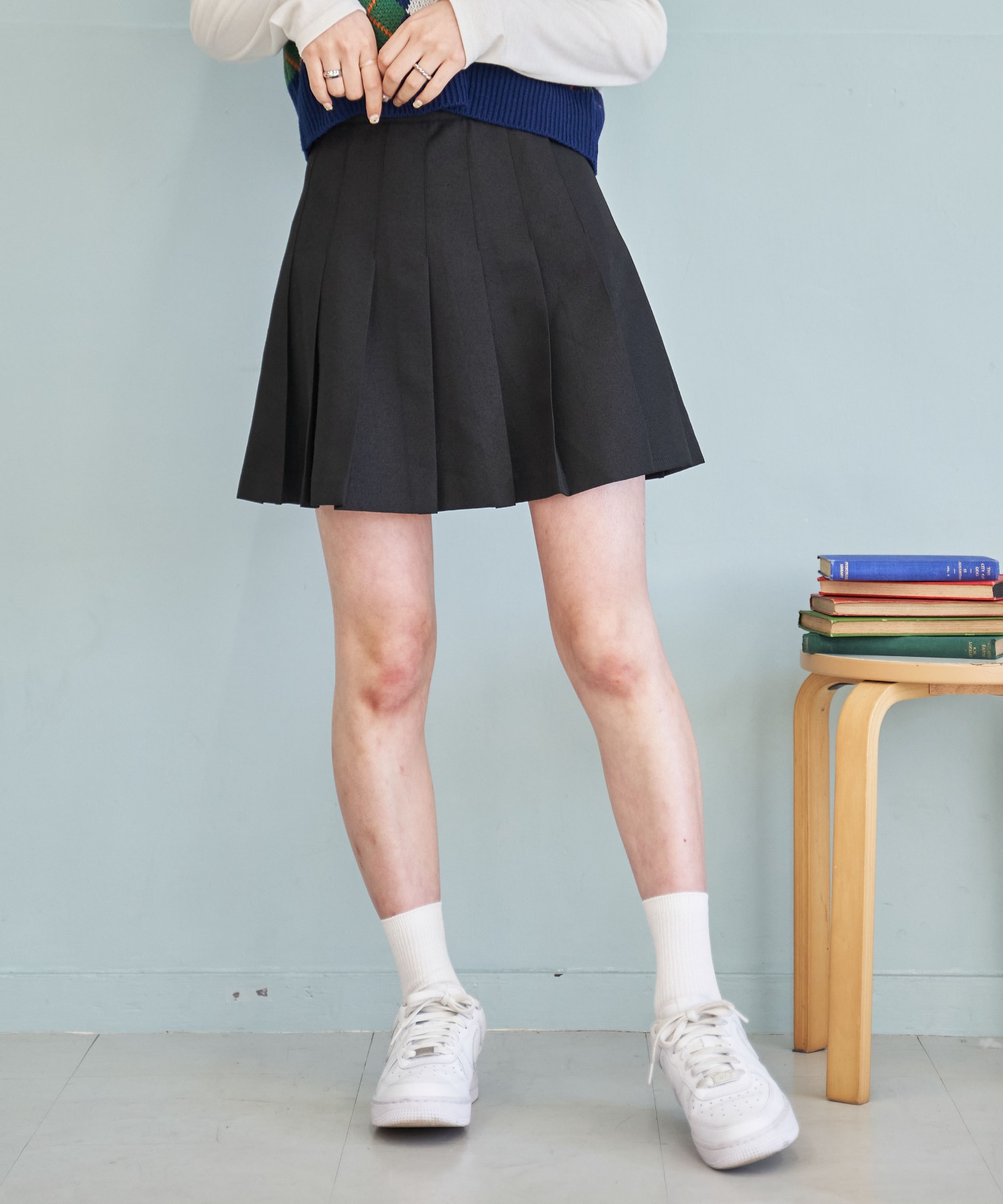 プリーツミニスカート ウィゴー Wego Magaseek