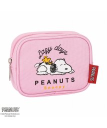 MAC HOUSE(women)(マックハウス（レディース）)/PEANUTS ミニポーチ ST－0099/ピンク