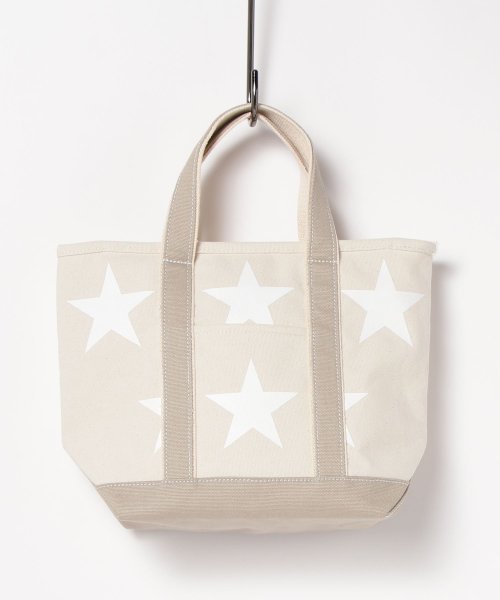 MAISON mou(メゾンムー)/【CONVERSE/コンバース】S size STAR Print Tote Bag(mini)/スタープリントバッグ/グレー