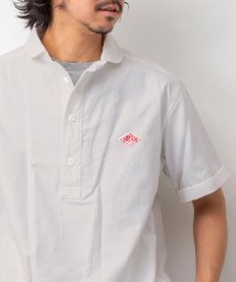 NOLLEY’S goodman(ノーリーズグッドマン)/【DANTON/ダントン】ROUND COLLAR P.O SHIRT SS プルオーバー シャツ/アイボリー