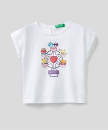BENETTON (UNITED COLORS OF BENETTON GIRLS)/キッズバックボタン半袖Tシャツ・カットソーG/504694999
