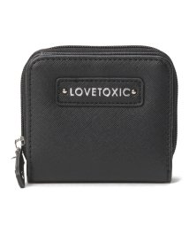 Lovetoxic(ラブトキシック)/タグ2折財布/ブラック