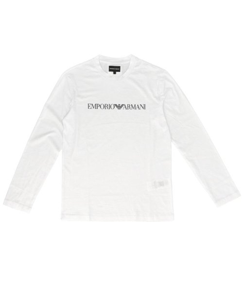 EMPORIO ARMANI(エンポリオアルマーニ)/EMPORIO ARMANI エンポリオ・アルマーニ 8N1TN81JPZZ Ｔシャツ/ホワイト