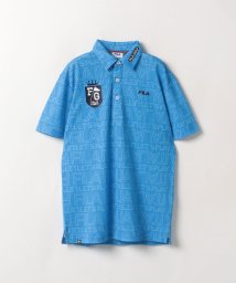 FILAGOLF(フィラゴルフ（メンズ）)/半袖 シャツ 柄/ブルー