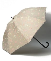 LANVIN en Bleu(umbrella)(ランバンオンブルー（傘）)/晴雨兼用日傘　スカラ刺繍/ベージュ