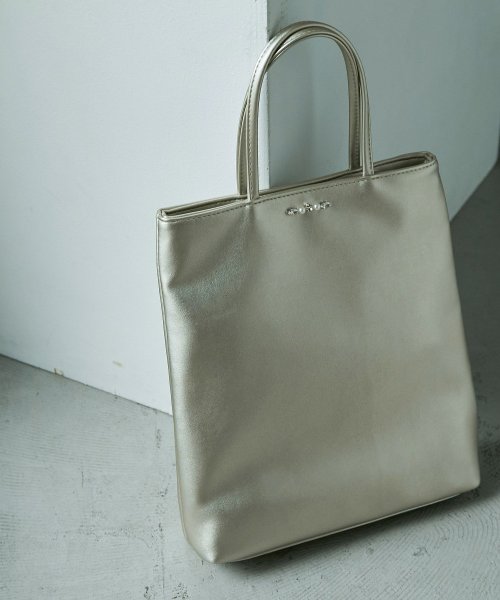 パーティー サブバッグ ハンドバッグ トートバッグ パーティーバッグ 大きめ 長財布 フェイクレザー 合皮 ゴールド シルバー ビジュー フォーマル 結婚式 セ ニアナ Niana Magaseek