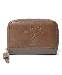 SNOOPY Leather Collection/Snoopy/スヌーピー/PEANUTS/ピーナッツ/蝶ネクタイシリーズ/Rドル入れ/504697011