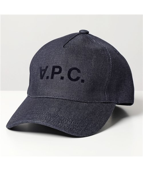 A.P.C.(アーペーセー)/【A.P.C.(アーペーセー)】キャップ casquette eden vpc COCSX M24090 レディース デニム フロッキープリント 帽子/ブルー系