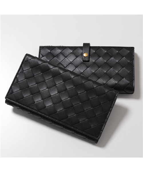 セール】【BOTTEGA VENETA(ボッテガヴェネタ)】二つ折り長財布 608072