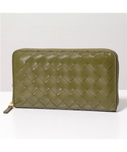 セール Bottega Veneta ボッテガヴェネタ ラウンドファスナー長財布 5768 Vmbi1 レディース イントレチャート レザー 2855 ボッテガ ヴェネタ Bottega Veneta Magaseek