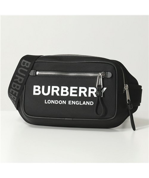 BURBERRY(バーバリー)/【BURBERRY(バーバリー)】8021089 WEST PN9 ナイロン ボディバッグ ベルトバッグ ウエストポーチ A1189/BLACK 鞄 メンズ/ブラック