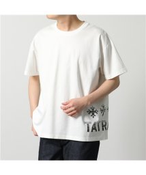 TATRAS(タトラス)/【TATRAS(タトラス)】Tシャツ MONTUNO モントゥノ MTKE22S8026－M メンズ 半袖 カットソー クルーネック コットン ロゴ プリント /WHITE