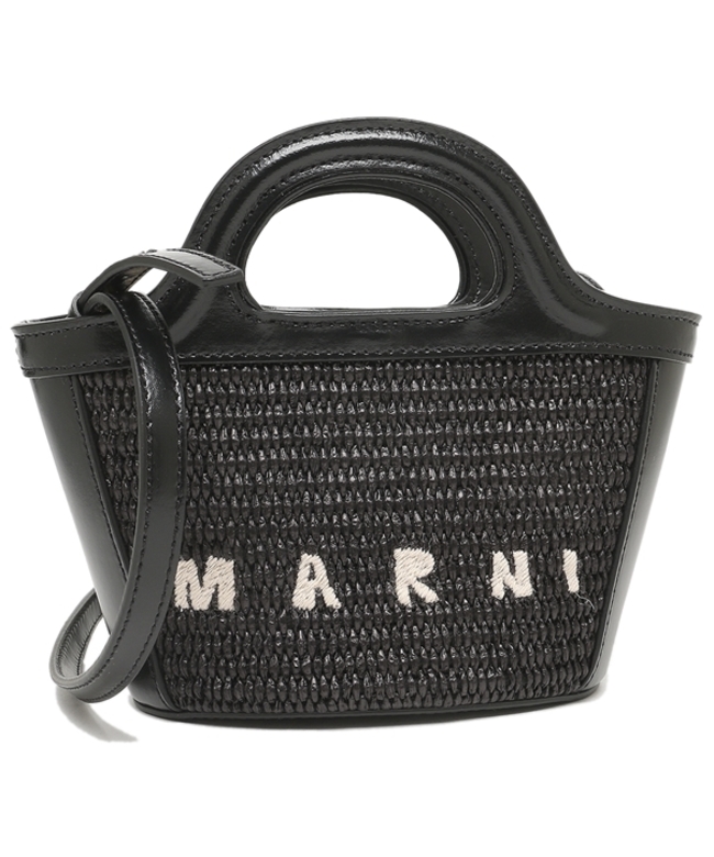 【人気 定番 ブラック】MARNI マルニ ハンドバッグ