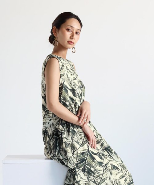 セール Fennel 手洗い可 ボタニカル柄ワンピース ヴァン Vin Magaseek セール Fennel 手洗い可 ボタニカル柄ワンピース ヴァン Vin Magaseek