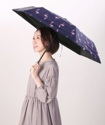 sankyoshokai(サンキョウショウカイ)/折りたたみ 日傘 晴雨兼用 遮光 99%以上/ネイビー