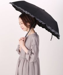 sankyoshokai(サンキョウショウカイ)/折りたたみ日傘 晴雨兼用 遮光 90%以上/ブラック
