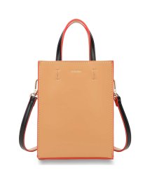 jouetie(ジュエティ)/ジュエティ jouetie ショルダーバッグ レディース COLOR EDGE MINI TOTE BAG ブラック アイボリー ベージュ カーキ ワイン ブル/ベージュ