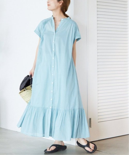 追加 コットンボイルティアードワンピース スローブ イエナ Slobe Iena Magaseek