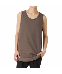 MAC HOUSE(men)(マックハウス（メンズ）)/Goodwear グッドウェア ロング丈タンクトップ 2W7－11210/ブラウン