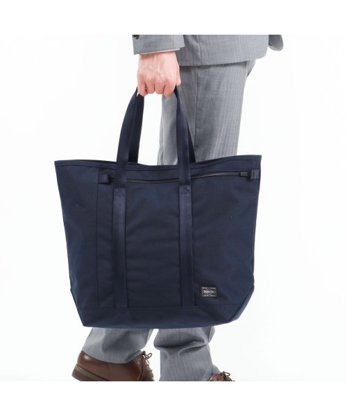 PORTER(ポーター)/ポーター テンション トートバッグ 627－16562 吉田カバン PORTER TENSION TOTE BAG A4 ビジネストート/ネイビー