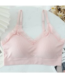 Lace Ladies/ノンワイヤーブラ   ブラショーツセット ブラジャー ショーツ ２点セット 無地 レディース  下着 ランジェリー 春 夏 秋 冬  20代 30代 40代 ブ/504710873