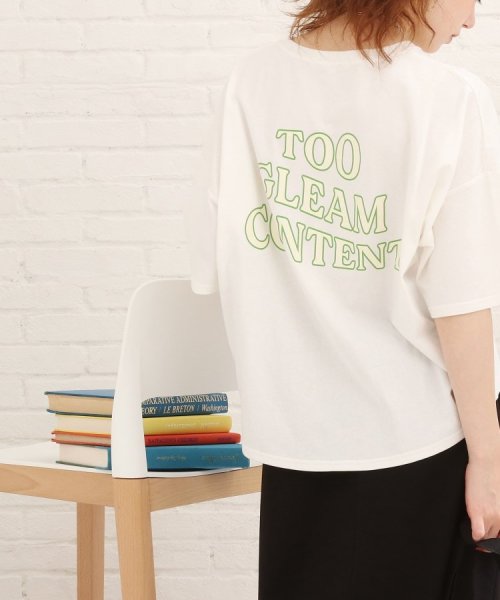 セール S L バックプリントポケットtシャツ シューラルー キューティーブロンド Shoo La Rue Cutie Blonde Magaseek