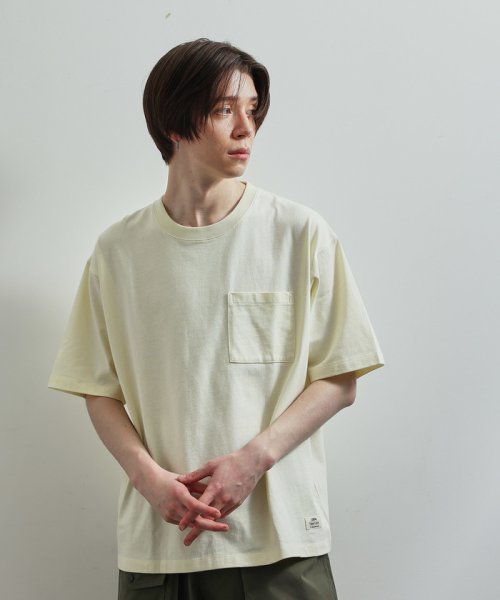 JUNRed(ジュンレッド)/オーガニックコットンS/S Tシャツ/ホワイト（10）