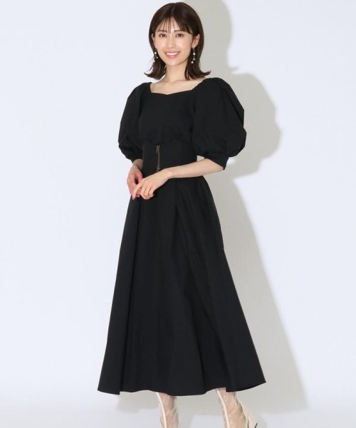 セール コルセットベルト付きパフスリーブワンピース アンドクチュール And Couture Magaseek セール コルセットベルト付きパフスリーブワンピース アンドクチュール And Couture Magaseek