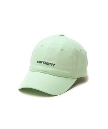 Carhartt WIP(カーハートダブルアイピー)/【日本正規品】 カーハート キャップ Carhartt WIP CANVAS SCRIPT CAP キャンバススクリプトキャップ サイズ調整 I028876/ミント