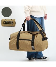 CHUMS(チャムス)/【日本正規品】 チャムス バッグ CHUMS ボストンバッグ RECYCLE BAG Recycle CHUMS 2way Boston 40L CH60－31/ライトブラウン