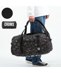 CHUMS(チャムス)/【日本正規品】 チャムス バッグ CHUMS ボストンバッグ RECYCLE BAG Recycle CHUMS 2way Boston 40L CH60－31/ブラック系2