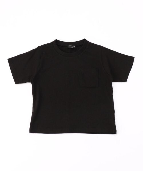 COMME CA ISM KIDS(コムサイズム（キッズ）)/日本の伝統カラーTシャツ/ブラック