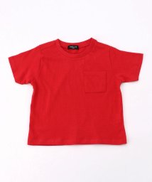 COMME CA ISM KIDS(コムサイズム（キッズ）)/日本の伝統カラーTシャツ/レッド