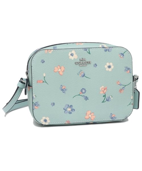 コーチ アウトレット ショルダーバッグ カメラバッグ 花柄 ブルーマルチ レディース Coach C8699 Svtye コーチ Coach Magaseek