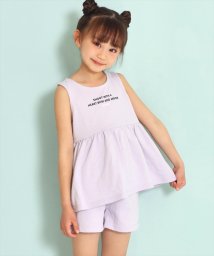 ANAP KIDS(アナップキッズ)/タンクトップ+ショートパンツセット/ラベンダー