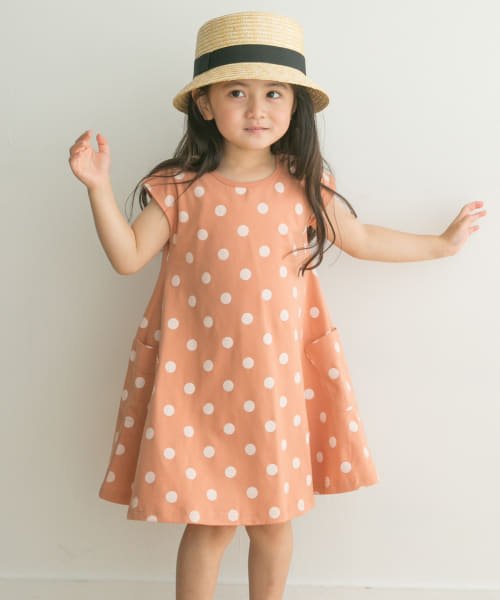セール ドットプリントフレアワンピース Kids アーバンリサーチドアーズ キッズ Urban Research Doors Kids Magaseek