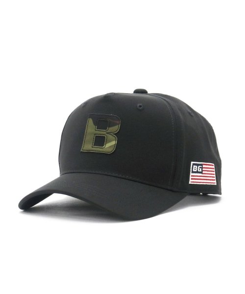 BRIEFING GOLF(ブリーフィング ゴルフ)/【日本正規品】 ブリーフィング ゴルフ キャップ BRIEFING GOLF MENS CAMO INITIAL CAP ゴルフキャップ BRG221M84/ブラック