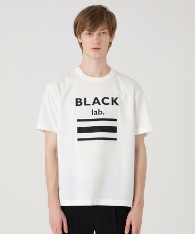 【BLACK lab.】シャドーチェックアイコンロゴT