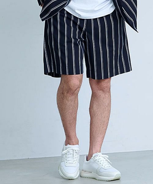 Cavaria ストライプショーツ ハーフパンツ メンズ ブランド おしゃれ 短パン ストライプ ボトムス セットアップ可 ホワイト ブラック カジュアル ショ キャバリア Cavaria Magaseek Cavaria ストライプショーツ ハーフパンツ メンズ ブランド おしゃれ 短パン ストライプ ボトムス セットアップ可 ホワイト ブラック カジュアル ショ キャバリア Cavaria Magaseek