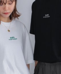 SHIPS MEN(シップス　メン)/*SHIPS: STYLISH STANDARD ロゴ 刺繍 Tシャツ/ホワイト