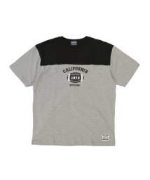 GRAND-BACK(グランバック)/【大きいサイズ】アウトドアプロダクツ/OUTDOOR PRODUCTS 綿天竺 クルーネック半袖Tシャツ/グレー