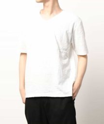 MK homme(エムケーオム)/VネックTシャツ/ホワイト