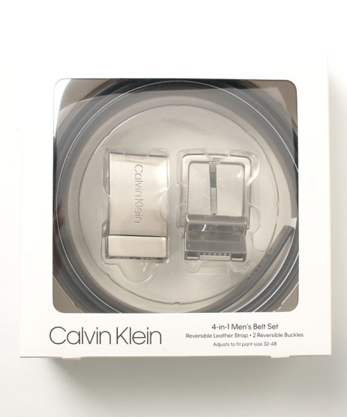 Calvin Klein(カルバンクライン)/【メンズ】【Calvin Klein】カルバンクライン リバーシブルベルト 11CK020005/Black/Brown