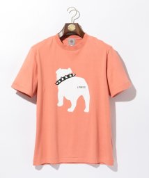 J.PRESS MENS(J．プレス　メンズ)/【WEB限定カラー&サイズ有】【UNISEX】バックブルドック Tシャツ/オレンジ系