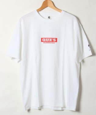 Q/【QUE　/ キュー】　USAコットン　BOXロゴ　SURF/サーフTEE　/504696569