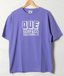 Q/【QUE　/ キュー】　USAコットン　QUE ロゴ　SURF/サーフTEE　/504696571